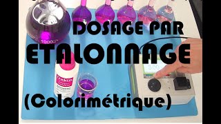 SPC Prépa BAC  TP Dosage par étalonnage Colorimétrique [upl. by Lamond]