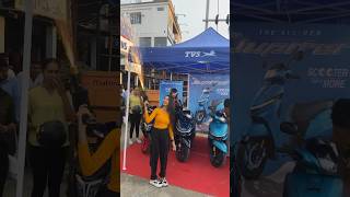 New scooty launch😍Nagaon Vinayak TVS 📍youtubeshorts shortvideo viral minivlog sikhabez [upl. by Derag]