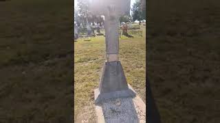 Captain Cooks Great Grandniece  Rebecca Shield  Forbes Cemetery [upl. by Llenra828]