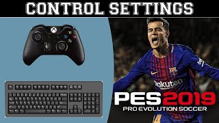 How To Set PES 2019 Controls Keyboard Gamepad Guide [upl. by Benjy]