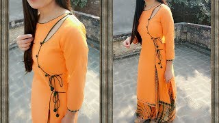 Angrakha style kurti making [upl. by Magree]