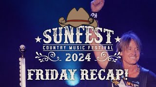 Sunfest 2024  Friday Recap [upl. by Aniar792]