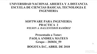 Tablas de verdad y compuertas lógicas con Matlab UNAD  Parte 2 [upl. by Aivilys645]