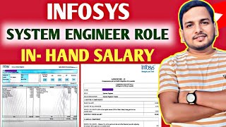 Infosys Inhand Salary As A Fresher 🔥  SE Candidates Package 2025 Hikes  Infosys CTC Dark Reality [upl. by Bubb]