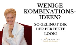 Wenige KombinationsIdeen für Deine Outfits – So gelingt Dir der perfekte Look [upl. by Creedon457]