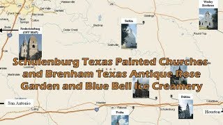 Painted Churches in Schulenburg Texas [upl. by Harris616]