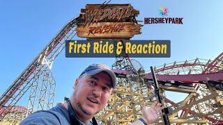 Wildcat’s Revenge is Officially Open at Hersheypark  Vlog 4K HDR [upl. by Olethea]