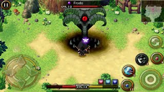 Zenonia 4  Defeating Frodo Boss  Gameplay [upl. by Durston]