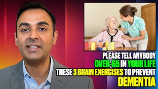 Please tell anybody OVER65 in your life These 3 Brain Exercises to prevent DEMENTIA [upl. by Marcelia]