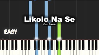 Gael Music  Likolo Na Se  EASY PIANO TUTORIAL BY Extreme Midi [upl. by Kalmick]