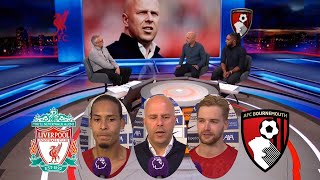 MOTD Liverpool Smashed Bournemouth 30 Arne Slot Virgil van Dijk And Kelleher Reacts To The Big Win [upl. by Lindsey722]