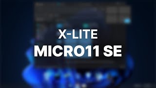 The WORST Version of Windows  XLite Micro11 SE [upl. by Ainnek802]