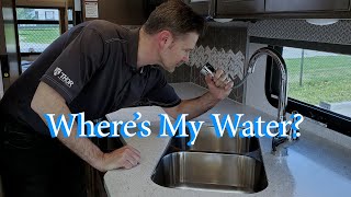 No Running Water Heres How To Trouble Shoot The Water Pump In Your RV [upl. by Thornburg258]