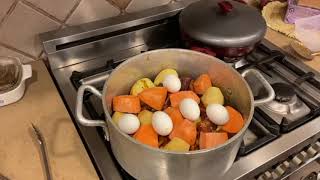 Dafina Recipe w Jachnun Sabbath StewCholent II Aunty Ruths Kitchen [upl. by Llert450]