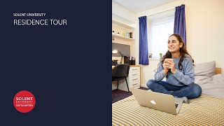 Solent University residence tour [upl. by Aneekan731]