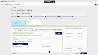 Filing a PA1000 Property Tax  Rent Rebate Application [upl. by Antonie]