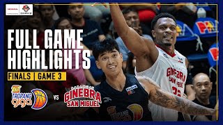 TNT vs BRGY GINEBRA  FULL GAME 3 FINALS HIGHLIGHTS  PBA SEASON 49 GOVERNORS CUP  NOV 1 2024 [upl. by Ingrim]