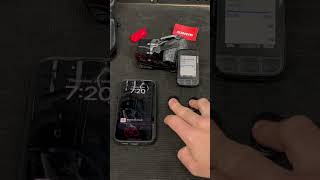 SRAM AXS Wireless Blips controlling a Wahoo Elemnt BOLT 2 [upl. by Monie386]