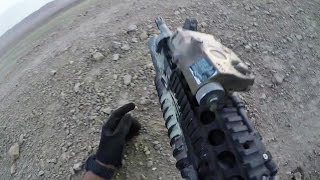 Afghanistan  HD Helmet Cam Footage Of US Special Operations In Action In The Afghan Desert [upl. by Oremor]