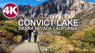 Walking Tour  Convict Lake  Sierra Nevada California [upl. by Phenice564]