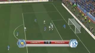 FC Schalke 04  FC Chelsea London  22102013  CL Gruppe E  Game Highlights  pes2014 [upl. by Orren22]