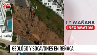 Geológo y socavones en Reñaca quotVa a empeorar la pregunta es si empeorará un poco o muchoquot [upl. by Nave]