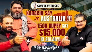 Karachi Say Australia  SSUET  15000 Ki Salary podcast dollar career motivational [upl. by Llevert]