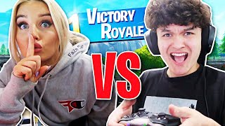 FaZe Jarvis VS FaZe Kay amp Girlfriend 1V1 FORTNITE PRANK [upl. by Lahtnero95]