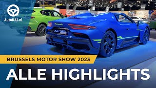 Brussels Motor Show 2023 ALLE HIGHLIGHTS  AutoRAI TV [upl. by Starkey]