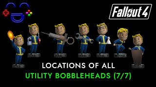 All Utility Bobblehead Locations  Fallout 4 Guide [upl. by Aicia]