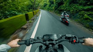 Yamaha MT15  Ride to college  Akrapovic exhaust [upl. by Season]