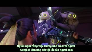 Vietsub  Huyết Chiến Long Thần  Overwatch Animated Short [upl. by Jacinda]