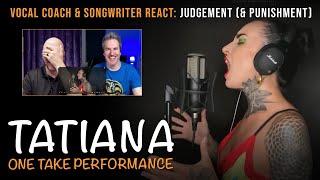 Vocal Coach amp Songwriter Reaction to Tatiana JINJER One Take Performance  Judgement amp Punishment [upl. by Lled191]