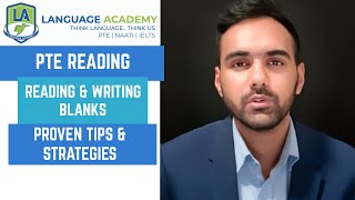 PTE Reading and Writing Blanks  Grammar Tips Tricks amp Strategies  Language Academy PTE NAATI CCL [upl. by Ailana]