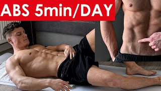 SIX PACK ABS IN 5 MIN A DAY  100 RESULTS  INTENSE WORKOUT [upl. by Rehpotsrihc909]