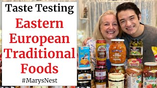 Two Texans Taste Popular and Traditional Eastern European Foods [upl. by Ain]