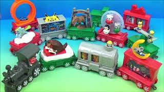 2017 McDONALDS HOLIDAY EXPRESS SET OF 12 HAPPY MEAL COLLECTION VIDEO REVIEW [upl. by Herstein]