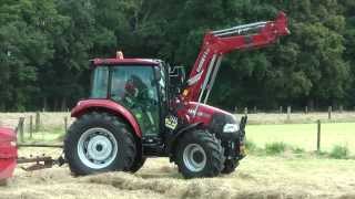 Case IH Farmall 75c bei der Heuernte [upl. by Nal]