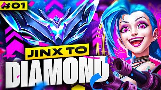 Jinx Unranked to Diamond 1  Jinx ADC Gameplay Guide  Season 13 Jinx Gameplay [upl. by Arly]