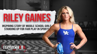 Riley Gaines Shares Inspiring Story of Middle School Girls Standing Up for Fair Play in Sports [upl. by Aloel]