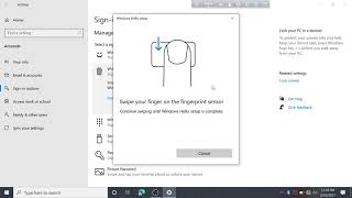 How to Set up Fingerprint Security on HP Laptop Windows 10 [upl. by Devi]
