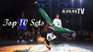 BBOY MORRIS  Top 10 Sets [upl. by Nnylireg]