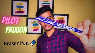 This Pen Erase Everythings 😨  Pilot Frixion Erasable Rollerball Pen  Best Erasable Pen In India [upl. by Anitsej161]