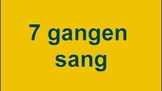 7 gangen sang  gangetabellen sanger [upl. by Attolrahc]