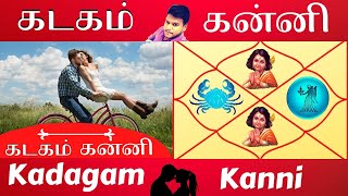 Kadaga Rasi Vs Kanni Rasi  கடகம் கன்னி  Rasi Porutham  Astrology In Tamil [upl. by Jentoft]