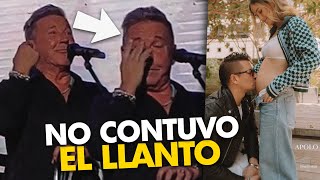 El llanto de Ricardo Montaner al ENTERARSE en pleno concierto que Mau su hijo será papá [upl. by Thorny]