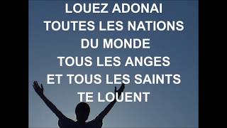 LOUEZ ADONAÃ  Paul Baloche [upl. by Uzia]