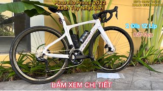 Xe Đạp Đua Carbon Pinarello Prince 2022 Chính Hãng Italia Xách Tay Nhật Bản Campagnolo Shimano [upl. by Solracnauj]