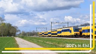 NS DDZs kruisen elkaar in Elst [upl. by Ennaira845]