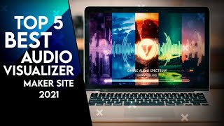 TOP 5 Best Free Audio Visualizer Maker Site For PC And Mobile 2023  No watermark [upl. by Ramsden469]